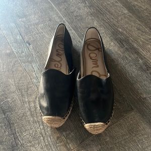 Sam Edelman leather espadrilles